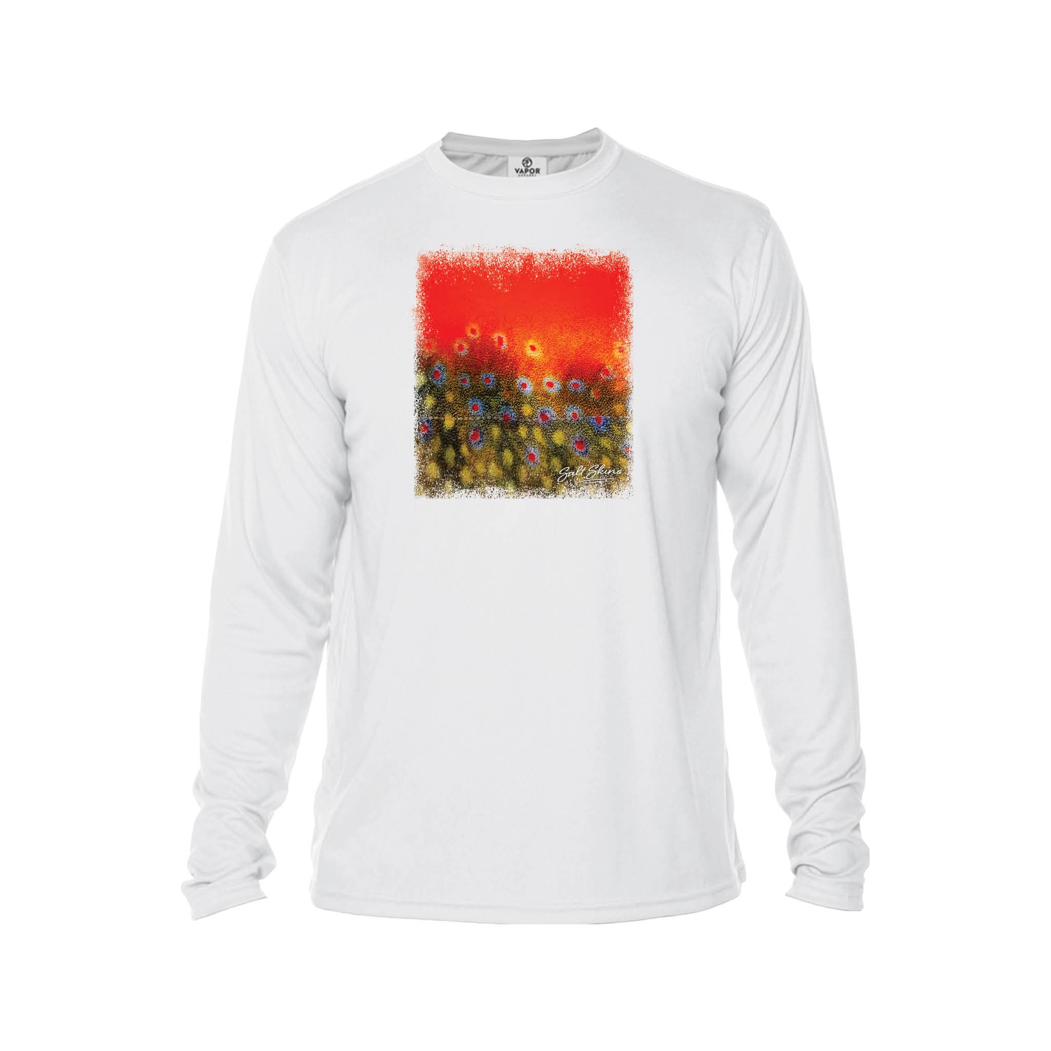 Men's Performance Shirt Wild Brook Trout Men's Performance Fishing Crew Neck