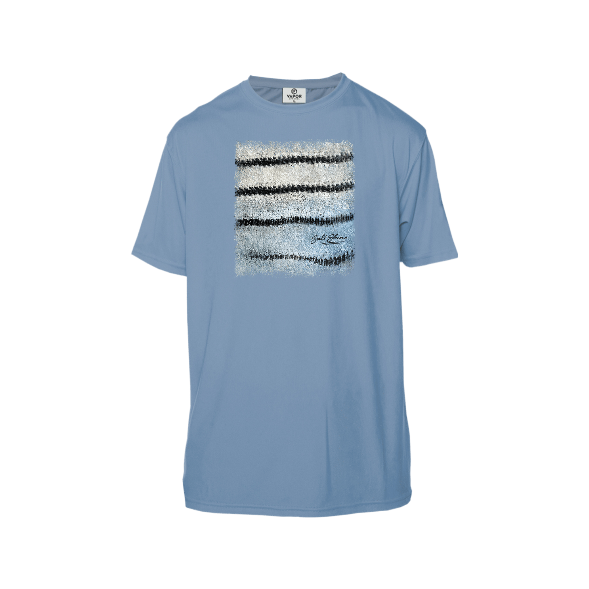 Printify Men's Performance T-Shirt Columbia Blue / S NEW Hybrid Striper Men's Performance T-Shirt