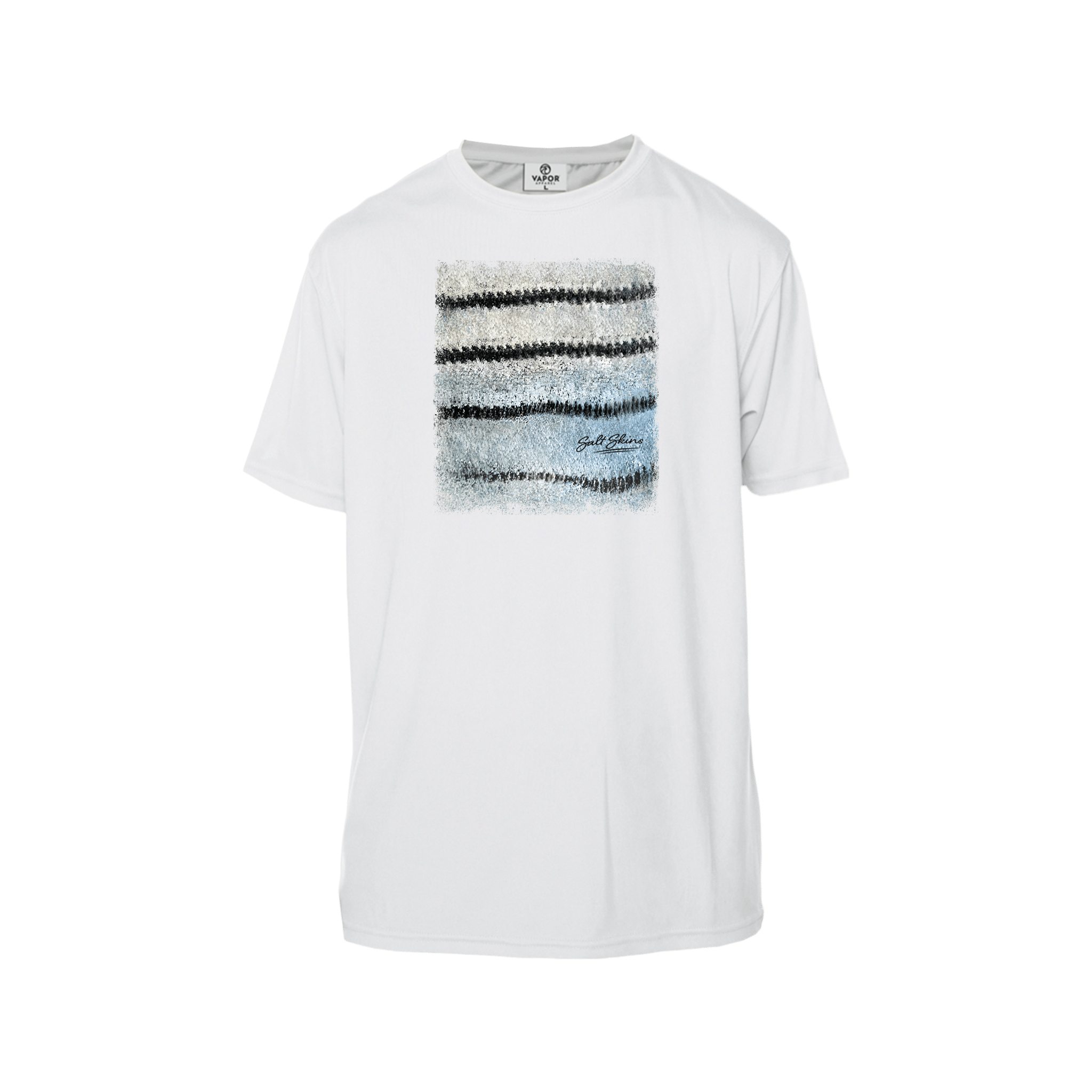 Printify Men's Performance T-Shirt White / XS NEW Hybrid Striper Men's Performance T-Shirt