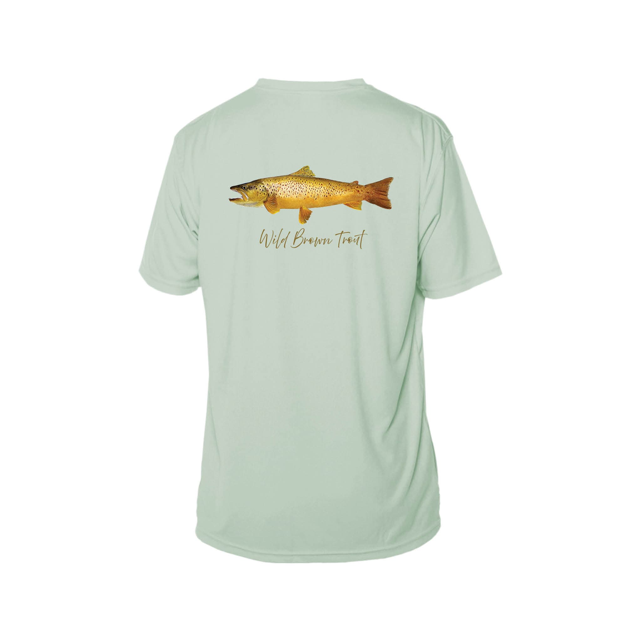 Printify Men's Performance T-Shirt Wild Brown Trout Men's Performance T-Shirt
