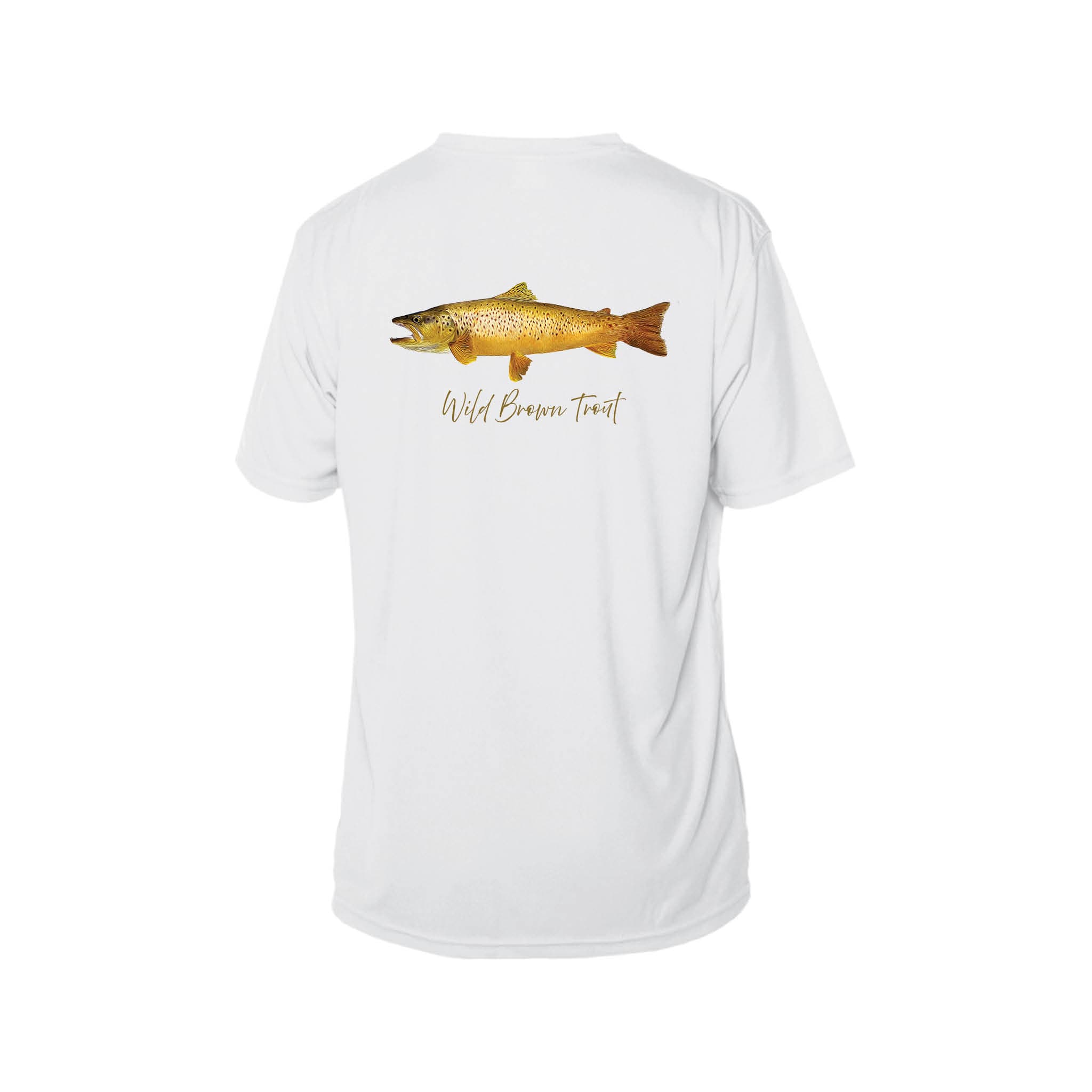 Printify Men's Performance T-Shirt Wild Brown Trout Men's Performance T-Shirt