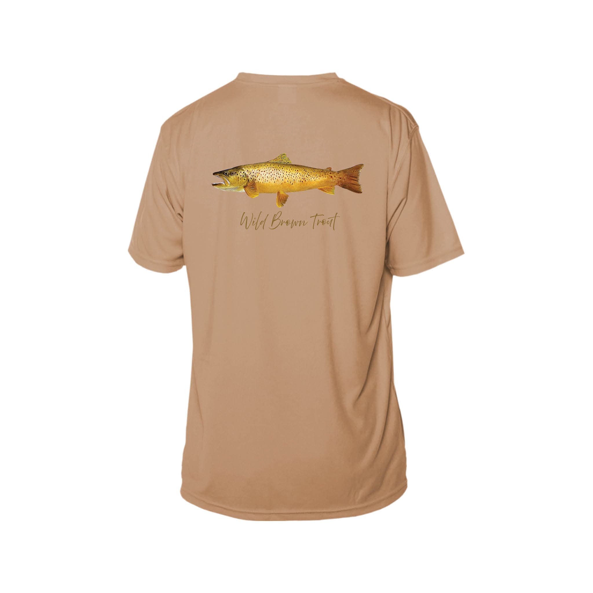 Printify Men's Performance T-Shirt Wild Brown Trout Men's Performance T-Shirt