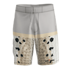 Salt Skins Apparel Men's Waterproof Fishing Shorts Grey / S Redfish Men's Waterproof Performance Fishing Shorts (b2b)