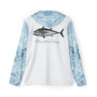 Printify All Over Prints Blackfin Tuna - The Ultimate Performance Men's Long Sleeve Fishing Shirt