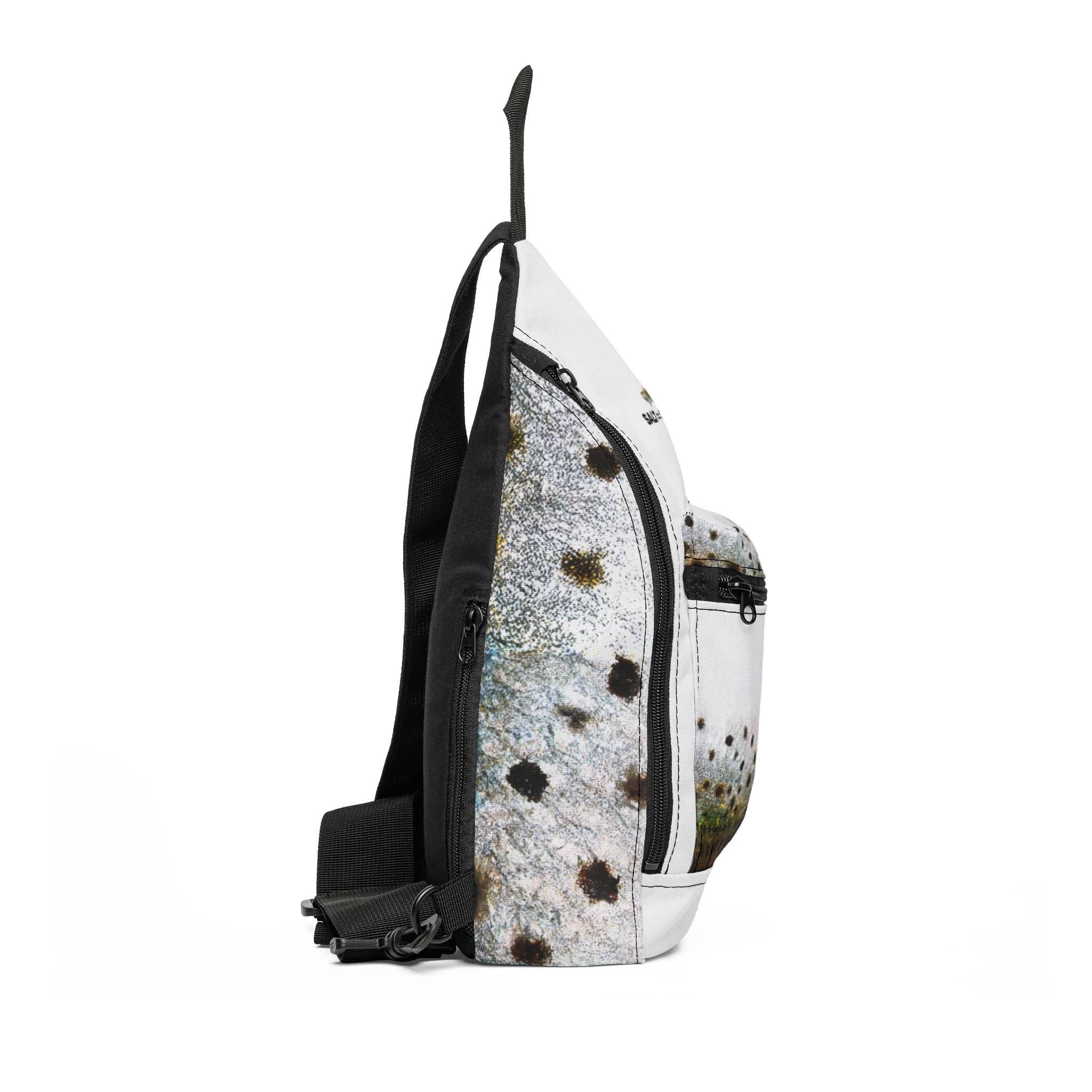 Printify Bags 14.5" × 9'' Trout Pattern Sling Bag — Crossbody Bag