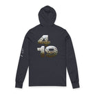 Printify Long-sleeve Fish 4:19 Soft Cotton Pullover Hoodie Unisex