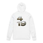 Printify Long-Sleeve Hoodie Fish 4:19 Soft Cotton Pullover Hoodie Unisex