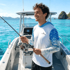 Printify Long-Sleeve Hoodie "Into The Blue" - Dana Katz - Marine Ambassador Unisex Hoodie
