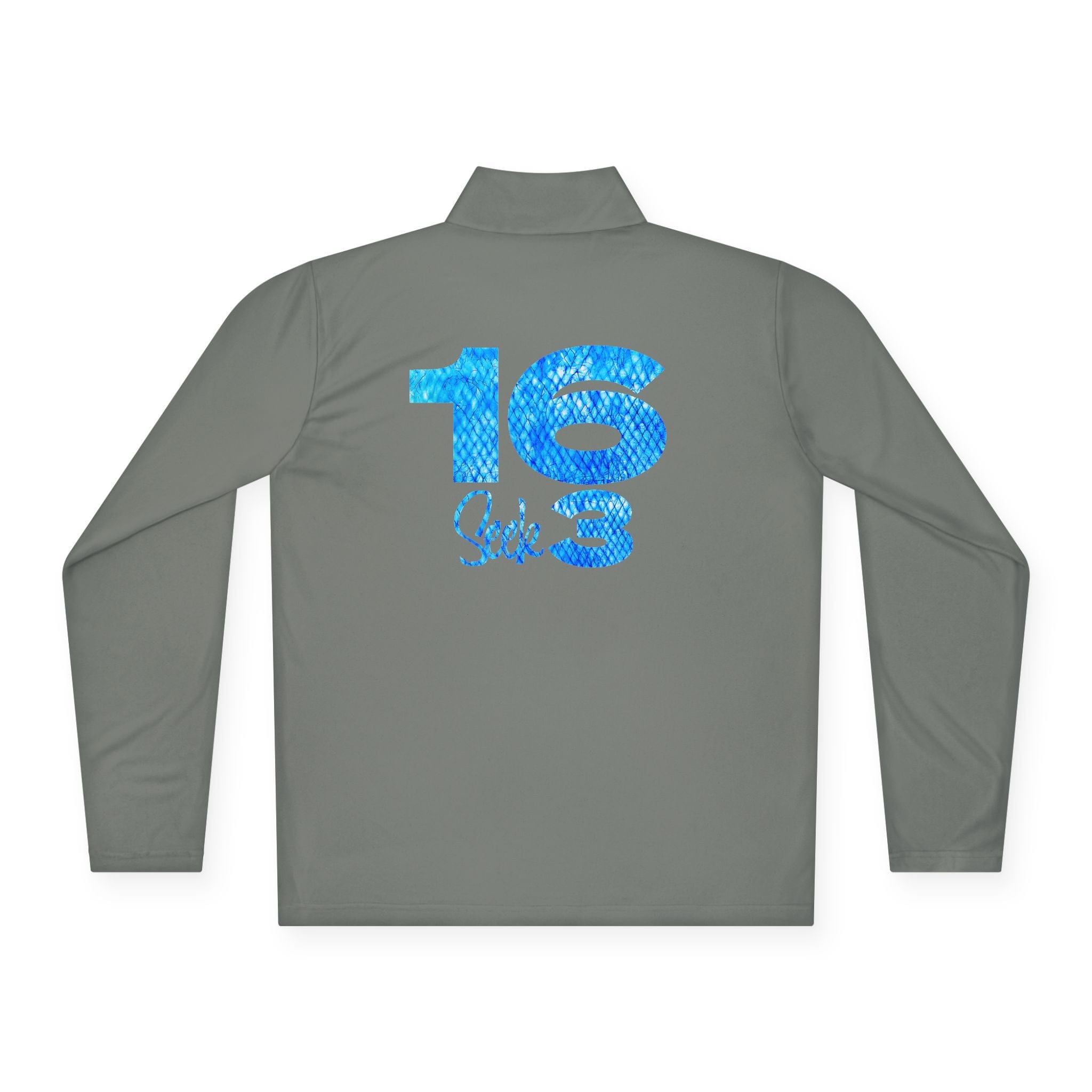Printify Long-sleeve Seek 3:16 Soft Touch Performance Unisex Quarter Zip