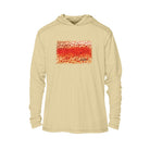 Printify Men's Long Sleeve Hoodie Pale Yellow / XS Rainbow Trout Men's Performance Hoodie