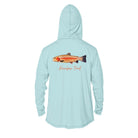 Printify Men's Long Sleeve Hoodie Rainbow Trout Men's Performance Hoodie