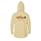 Printify Men's Long Sleeve Hoodie Rainbow Trout Men's Performance Hoodie