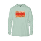 Printify Men's Long Sleeve Hoodie Seagrass / XS Rainbow Trout Men's Performance Hoodie