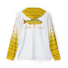 Printify Men's Long Sleeve Hoodie Sunflower / XS Wildside Golden Dorado Edition 2 - Men's Performance Long Sleeve Fishing Hoodie