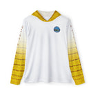 Printify Men's Long Sleeve Hoodie Wildside Golden Dorado Edition 2 - Men's Performance Long Sleeve Fishing Hoodie