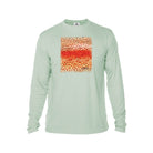 Printify Men's Long Sleeve Performance Crew Neck Seagrass / XS Rainbow Trout Men's Long Sleeve Performance Fishing Crew Neck