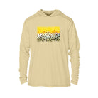 Printify Men's Performance Hoodie Pale Yellow / XS Brown Trout Men's Long Sleeve Performance Hoodie