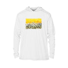 Printify Men's Performance Hoodie White / XS Brown Trout Men's Long Sleeve Performance Hoodie