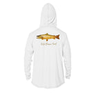 Printify Men's Performance Hoodie Wild Brown Trout Men's Long Sleeve Performance Hoodie