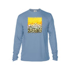 Printify Men's Performance Shirt Columbia Blue / XS Wild Brown Trout Men's Performance Fishing Crew Neck