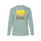 Printify Men's Performance Shirt Light Slate / XS Wild Brown Trout Men's Performance Fishing Crew Neck