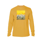 Printify Men's Performance Shirt Sunflower / XS Wild Brown Trout Men's Performance Fishing Crew Neck