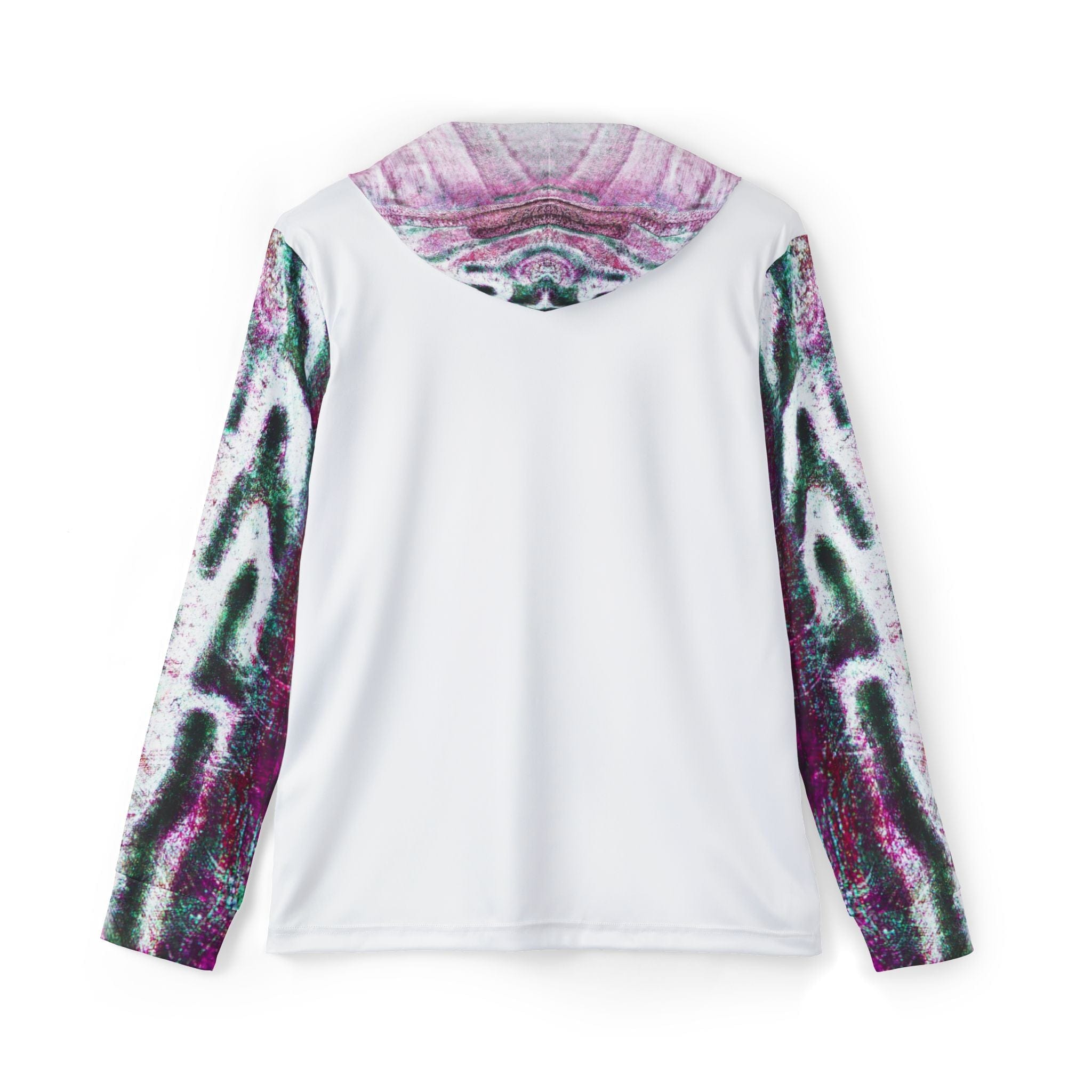 Salt Skins All Over Prints Barracuda Men's UPF +50 Long Sleeve Performance Hoodie