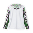 Salt Skins All Over Prints Barracuda Men's UPF +50 Long Sleeve Performance Hoodie Green