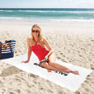 Salt Skins Beach Towel White / ONE SIZE Salt Skins Ocean Breeze Beach Towel 31.5"x 71"