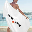 Salt Skins Beach Towel White / ONE SIZE Salt Skins Ocean Breeze Beach Towel 31.5"x 71"