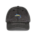 Salt Skins Hats One size / Black Blue Marlin Embroidered Vintage Fish Cap by Salt Skins Apparel