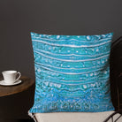 Salt Skins Home Decor 18″×18″ Salt Skins Premium Beach House - Lobster Series Blue