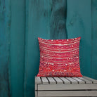 Salt Skins Home Decor 18″×18″ Salt Skins Premium Beach House Pillows - Lobster Series Red
