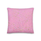Salt Skins Home Decor 18″×18″ Seaside Pink - Beach House Throw Pillow
