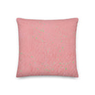 Salt Skins Home Decor 18″×18″ Seaside Rose Coral - Beach House Throw Pillow