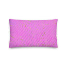 Salt Skins Home Decor 20″×12″ Seaside Bright Pink Coral - Beach House Throw Pillow