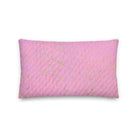 Salt Skins Home Decor 20″×12″ Seaside Pink - Beach House Throw Pillow