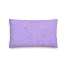 Salt Skins Home Decor 20″×12″ Seaside Purple Coral - Beach House Throw Pillow