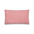 Salt Skins Home Decor 20″×12″ Seaside Rose Coral - Beach House Throw Pillow
