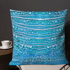 Salt Skins Home Decor 22″×22″ Salt Skins Premium Beach House - Lobster Series Blue
