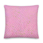 Salt Skins Home Decor 22″×22″ Seaside Pink - Beach House Throw Pillow