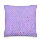 Salt Skins Home Decor 22″×22″ Seaside Purple Coral - Beach House Throw Pillow