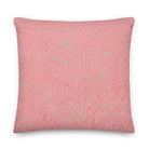 Salt Skins Home Decor 22″×22″ Seaside Rose Coral - Beach House Throw Pillow