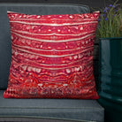 Salt Skins Home Decor Salt Skins Premium Beach House Pillows - Lobster Series Red