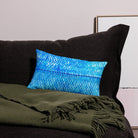 Salt Skins Home Decor Sea Angler Collection Blue Mackerel - Throw Pillow