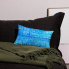 Salt Skins Home Decor Sea Angler Collection Blue Mackerel - Throw Pillow