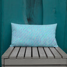 Salt Skins Home Decor Seaside Blue Reef Coral - Beach House Throw Pillow