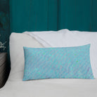 Salt Skins Home Decor Seaside Blue Reef Coral - Beach House Throw Pillow