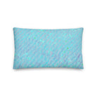 Salt Skins Home Decor Seaside Blue Reef Coral - Beach House Throw Pillow