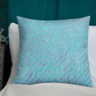 Salt Skins Home Decor Seaside Blue Reef Coral - Beach House Throw Pillow